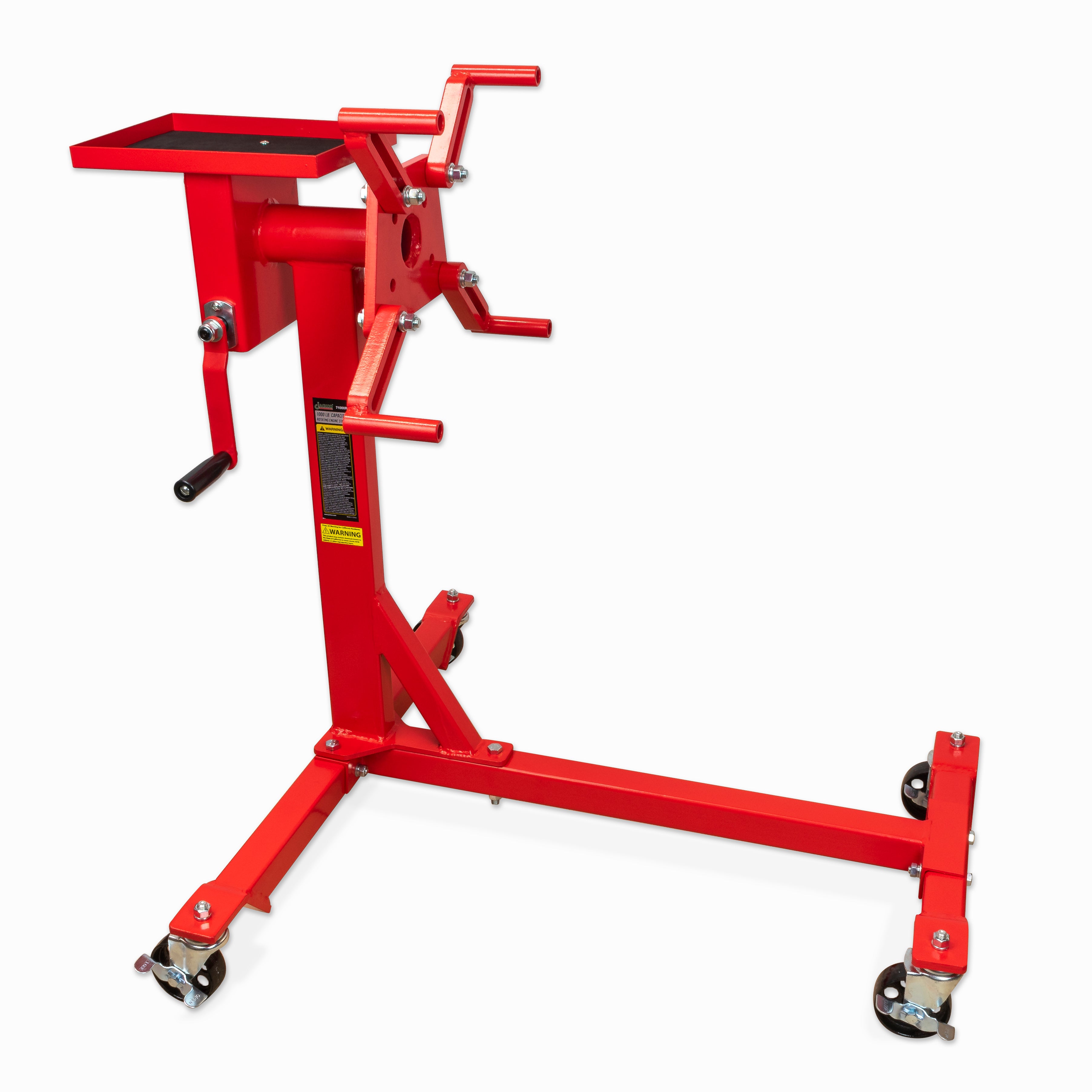 Jackco 1000 lb. Capacity Rotating Engine Stand with Tool Tray