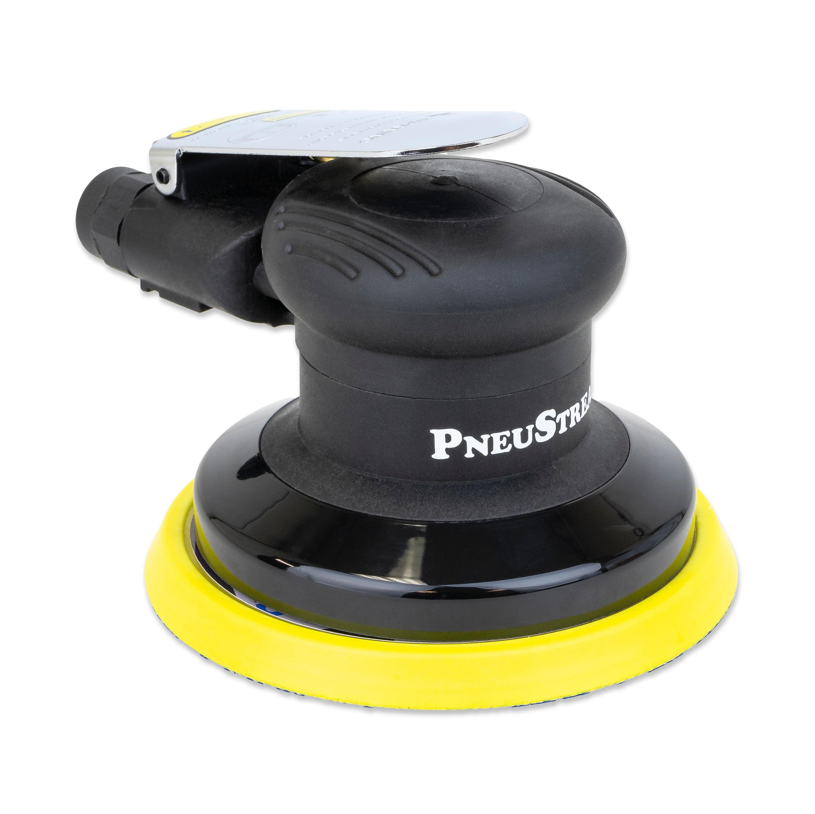 PneuStream 5" Palm Style Air Random Orbital Sander - 3/16" Orbit